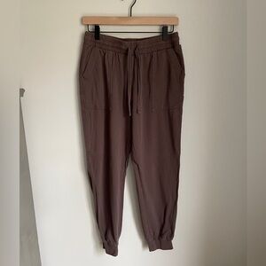 Splendid Women’s Joggers in Dark Brown High Rise Pull-on Pant Size Small